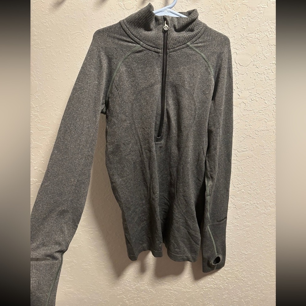 Lululemon Gray Quarter Zip